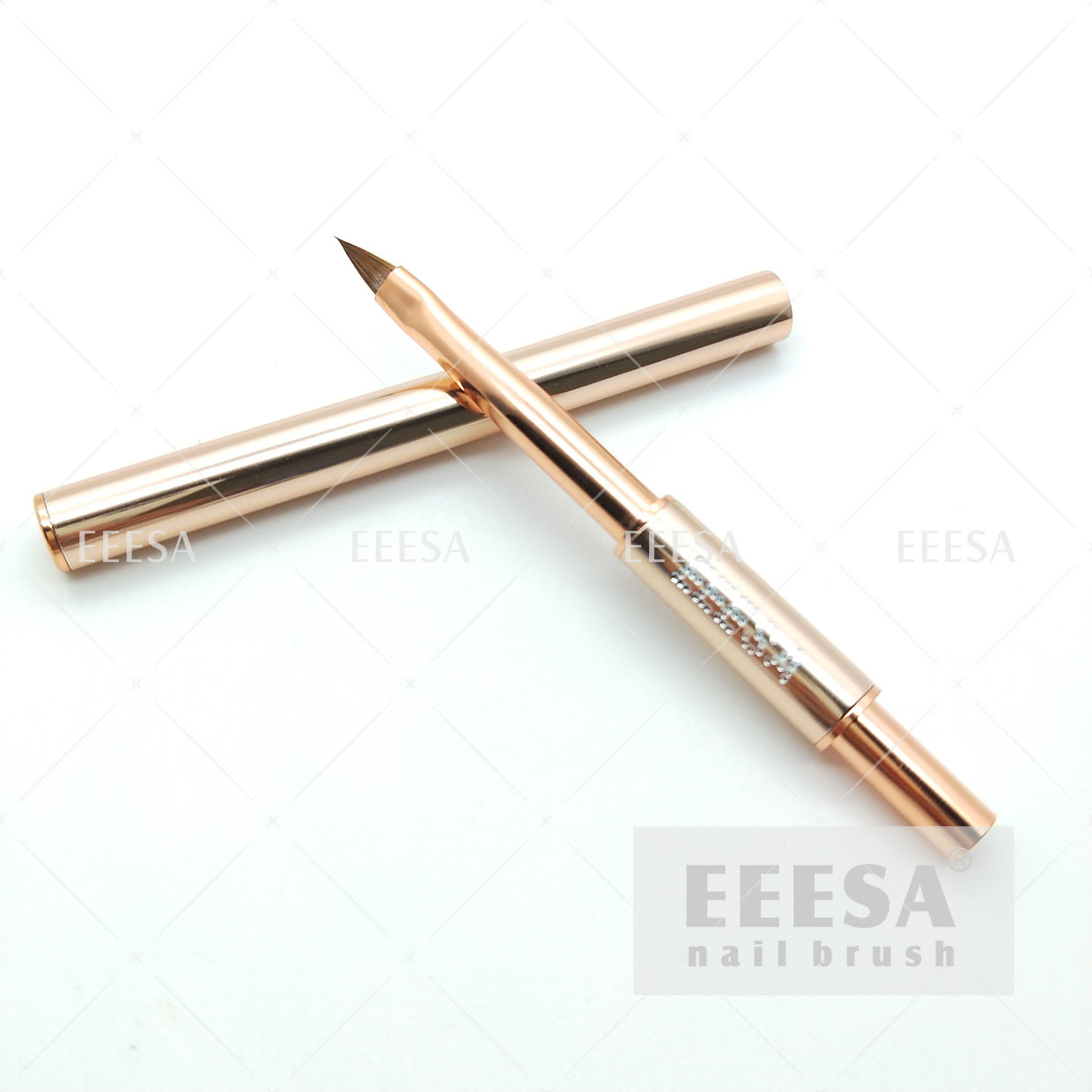 Buy cheap Rose Gold  3D Nail Brush Rust  Resistant  No Deformation Stable Performance product