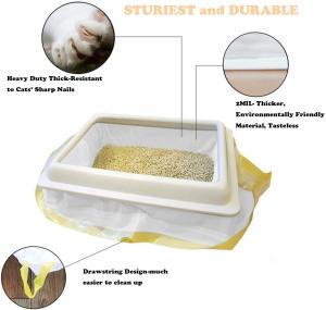 Buy cheap Scented And Unscented Drawstring LDPE Cat Litter Box Liners product