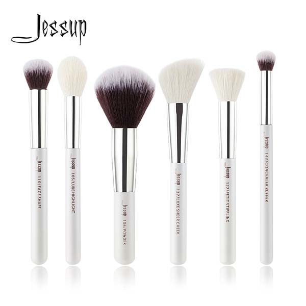 Buy cheap Jessup Face Makeup Brush Set ISO14001 Natural Makeup Brush product