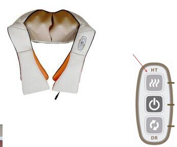 Buy cheap Shoulder And Neck Massager with heating function and 4 rolling heads product