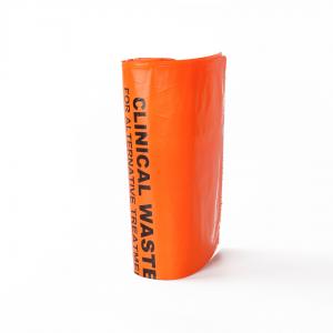 Buy cheap Custom Hospital HDPE Biohazard Waste Disposal Bags For Medical Use product