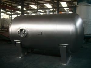 Buy cheap Stationary Horizontal Nitrogen Stainless Steel Tanks And Pressure Vessels product