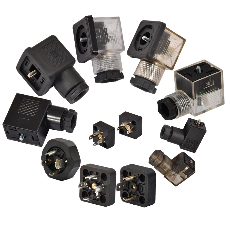 Buy cheap Type A B C Solenoid Valve Connector product