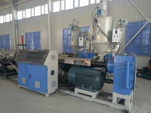 Buy cheap Fully Automatic PE Pipe Single Screw Extruder 85kg/H product