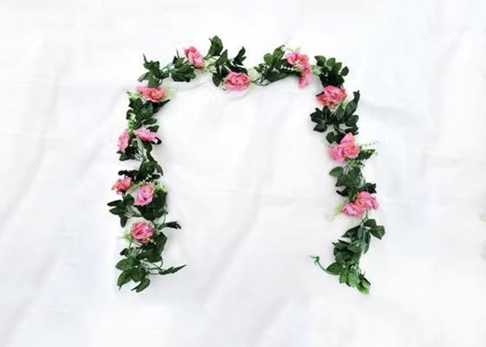 Buy cheap Wedding Backdrop Arch Wall Hanging Artificial Rose Flower Garland product