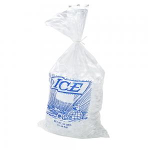 Buy cheap Food Garde Clear Poly Plastic PE Reusable Ice Bags Custom Logo product