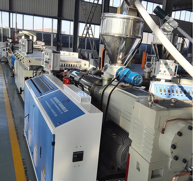 Buy cheap CE WPC Foam Board Extrusion Line With Twin Screw Extruder 75kw product