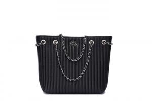 Buy cheap Sheepskin Bucket Womens Shoulder Handbags , Fashionable Skew Across Chain Bag product