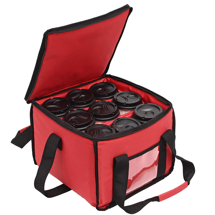 Buy cheap Delivery Custom Insulated Food Bags , Insulated Collapsible Tote Bag Carrier 9 Cups product