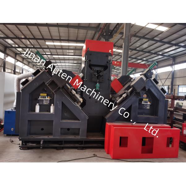 1000KN Marking Force CNC Angle Steel Drilling And Marking Machine Line 9 CNC Axes