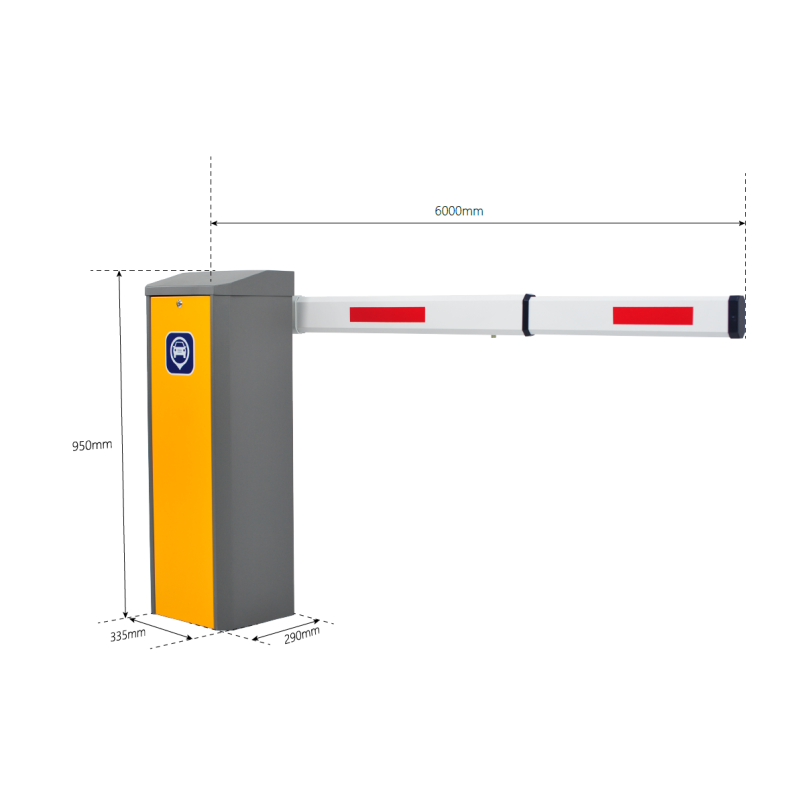 3rd Gen Brushless Barrier Gates with Adjustable Speed