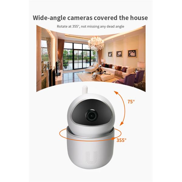 HD 3MP IP Wireless Wi-Fi Smart Camera Night Vision With Speaker Motion Baby Monitoring Home Security