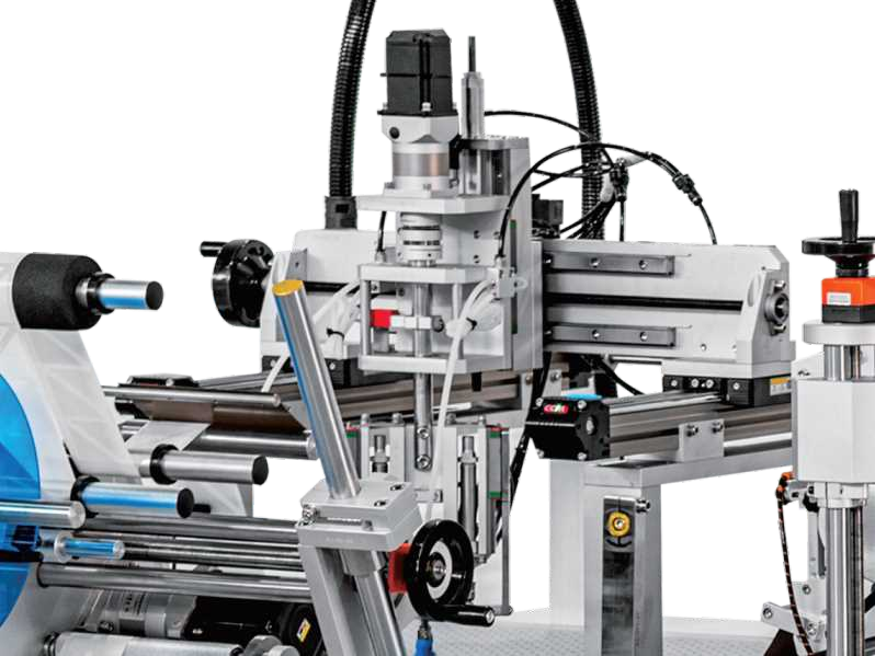 LY-600SFT-3 Multi-Function Double-Sided Tape Application Machine Self-Adhesive Double Sided Tape Courier Bag Glue Strip Release Liner Peeling Express