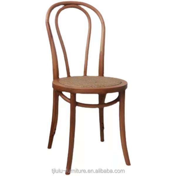 Handmade Wooden Restaurant Chair with Custom Size and Optinal Colors