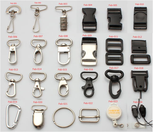Eco Recycled Polyester Neck Strap With Detachable Clasp For ID & Keys