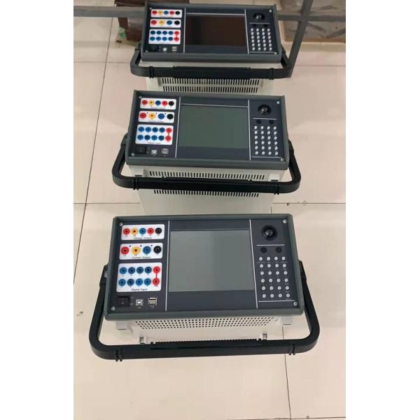 high accuracy in-built PC Four Phase Three Phase Protection Relay Test Equipment LCD Display