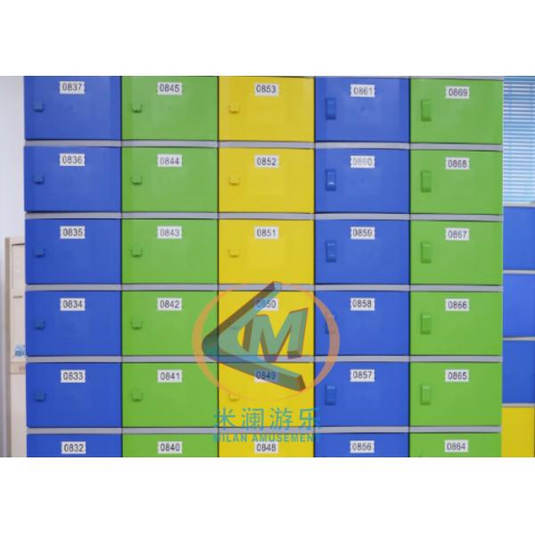 Durable ABS Storage Locker Customized Logo Intelligent For Water Park