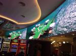 Audio Visual P3 Curved LED Video Wall , Front Service Seamless Video Wall for