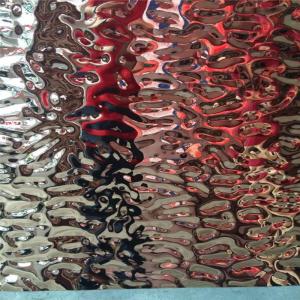 Buy cheap mirror hammered 304 stainless steel panel for ceiling system metal project product