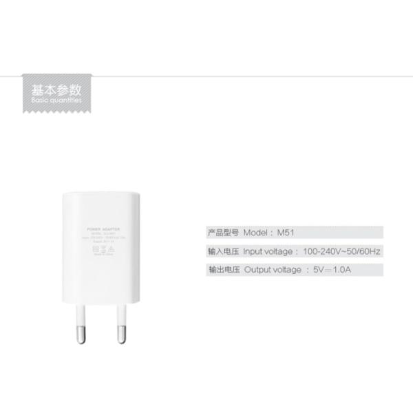 SDL Power Adapter USB Charger Wall Plug for Mobile Tablet M51