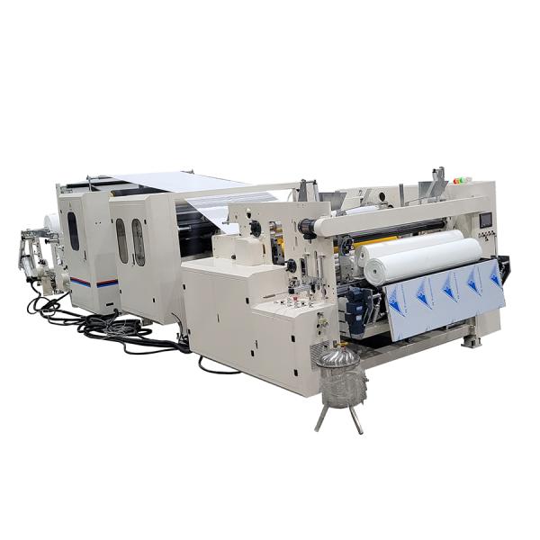 Full Automatic Shrink Film Package Industrial Maxi Roll Making Machine Production Line