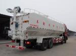 FAW 8*4 J6M 40cbm bulk granulated feed transportation truck for sale, best price