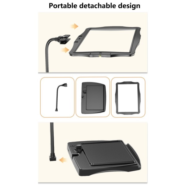 Desktop Magnifying Glass PMMA Material Horizontal and Vertical Screen For Reading Assistant