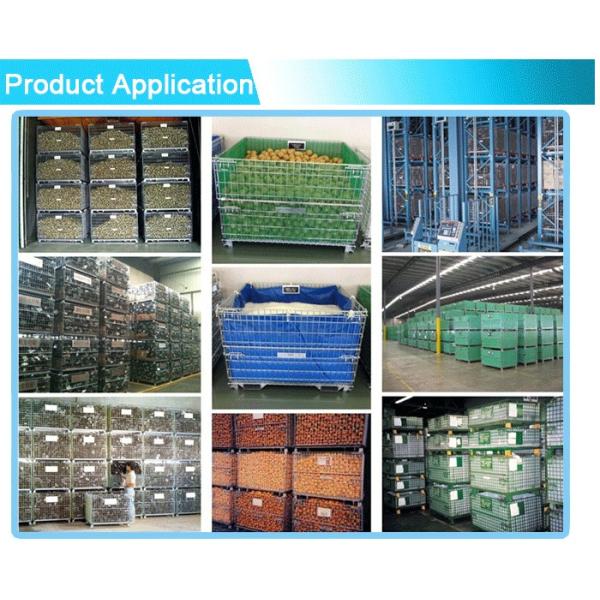 Folding Logistic Security Storage Cage For Workshop Powder Coated Finish