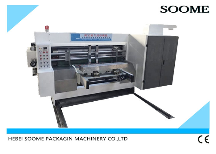 Buy cheap Lead Edge Feeding Automatic Corrugation Machine With Printing Rotary Slotter product