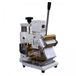 Buy cheap Adjustable Manual Roller Hot Stamping Machine 400mm Thickness product
