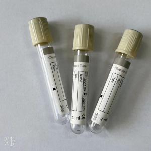 Buy cheap Vacuum Blood Collection Tube Grey Top For Glucose Sugar Test product