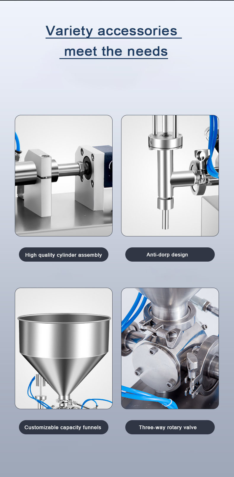 Customize Capacity Liquid Filling Machine - Product Composition Diagram