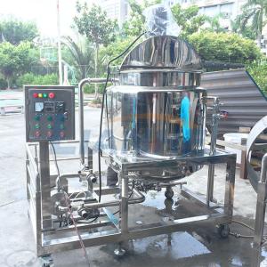 500L Homogenizer Emulsifier Mixer with High Shear Emulsification Pump