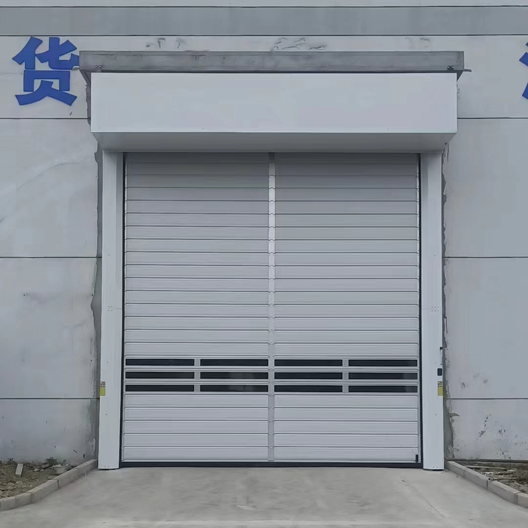 Spiral High Speed Door Smart Logistics Centers Distribution Access System