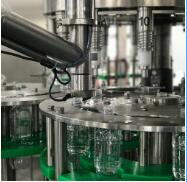 Rotary Water Filling Machines 36000BPH High Capacity Liquid Bottled Plant