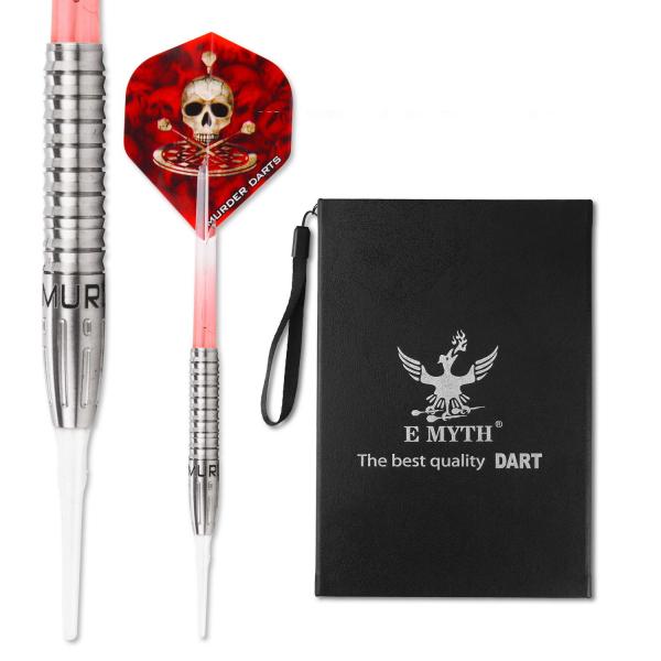 E MYTH MURDER 2BA Tungsten Dart Sets With Dart Accessories