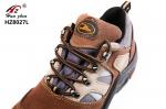 Brown Unisex Rubber Safety Shoes Kevlar Midsole With Glass Fiber Steel Toe