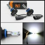 N1 S1 8000LM 50W H7 H8 H9 H10 H11 9006 9005 LED Headlight Repalcement headlamps