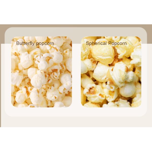 Fully Automatic Commercial Popcorn Machine with High Capacity and Low Consumption for 24/7 Operation