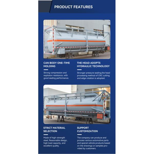 30ft ISO Tank Container for chemical transport