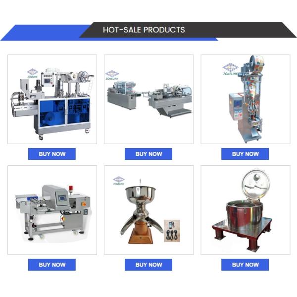 Surprise Chocolate Egg Blister Packing Machine with Small Footprint 6500*1000*1800mm