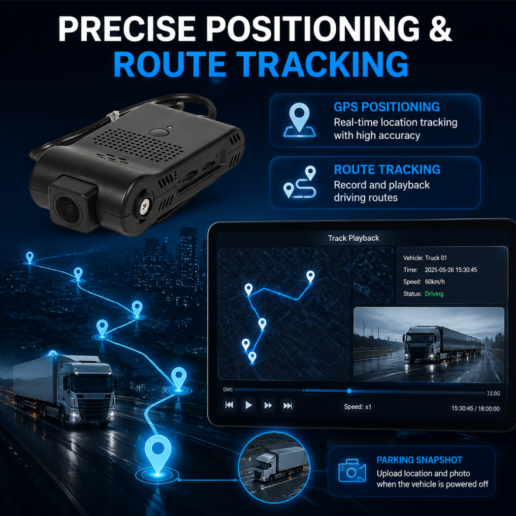 VC-6CH 4G Fleet Management Smart Video Terminal