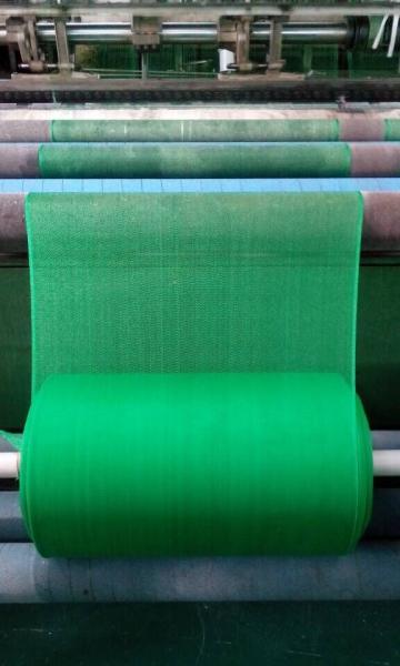 High Density Polyethylene / Propene Green Mosquito Net Mesh Fabric
