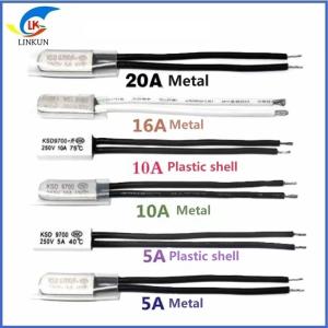 Temperature Control Switch BW9700/KSD9700 Protector Electric Frying Pan,