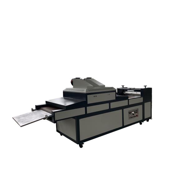 Mechanical Driven Paper Packing Machine , Semi Automatic UV Varnish Coating