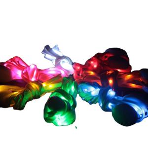 Buy cheap Fashionable luminous led glowing shoelace Casual Woman Shoes Custom custom color shoelaces Origin led shoelaces product