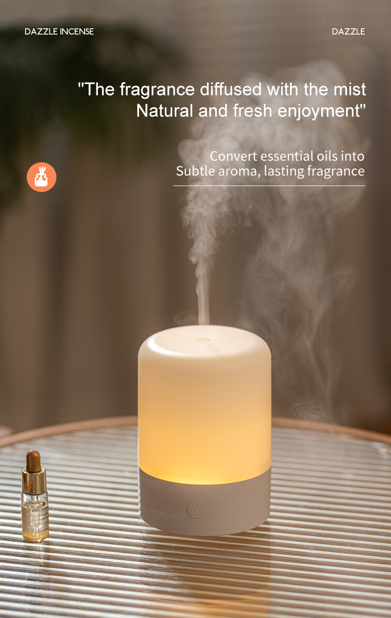 Promotion Bed Room Lamp Electric Night Led Usb Portable Table Simulated Candle Light Scent Diffuser