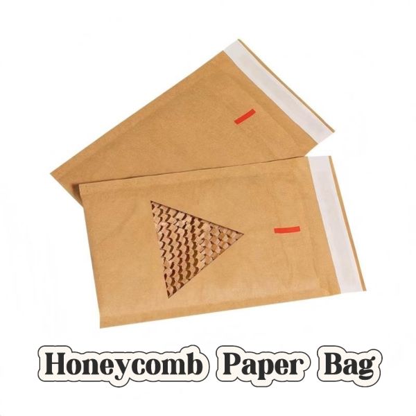 Honeycomb Kraftbrown Paper Bubble Mailers 240GSM Padding Crush Resistant Structure