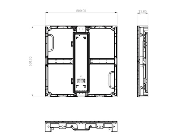 SMD 2121 Superior Consistency Indoor LED Display Screen For Fixed Installation