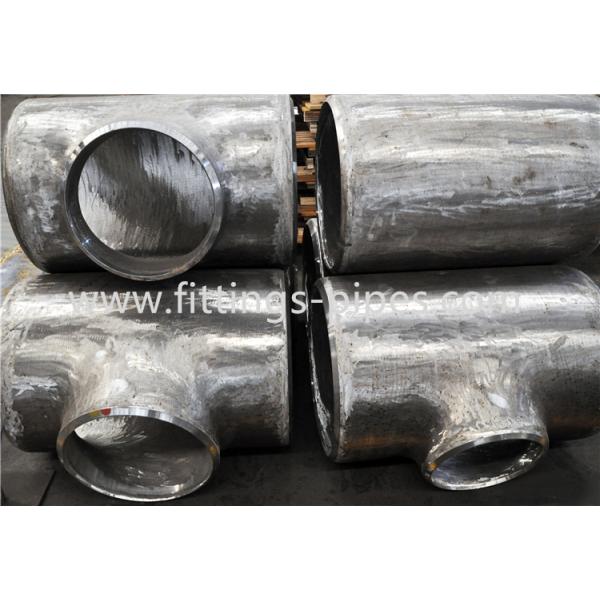 ISO Certified Equal Tee Pipe Fitting , A234 Wpb Butt Weld Reducing Tee